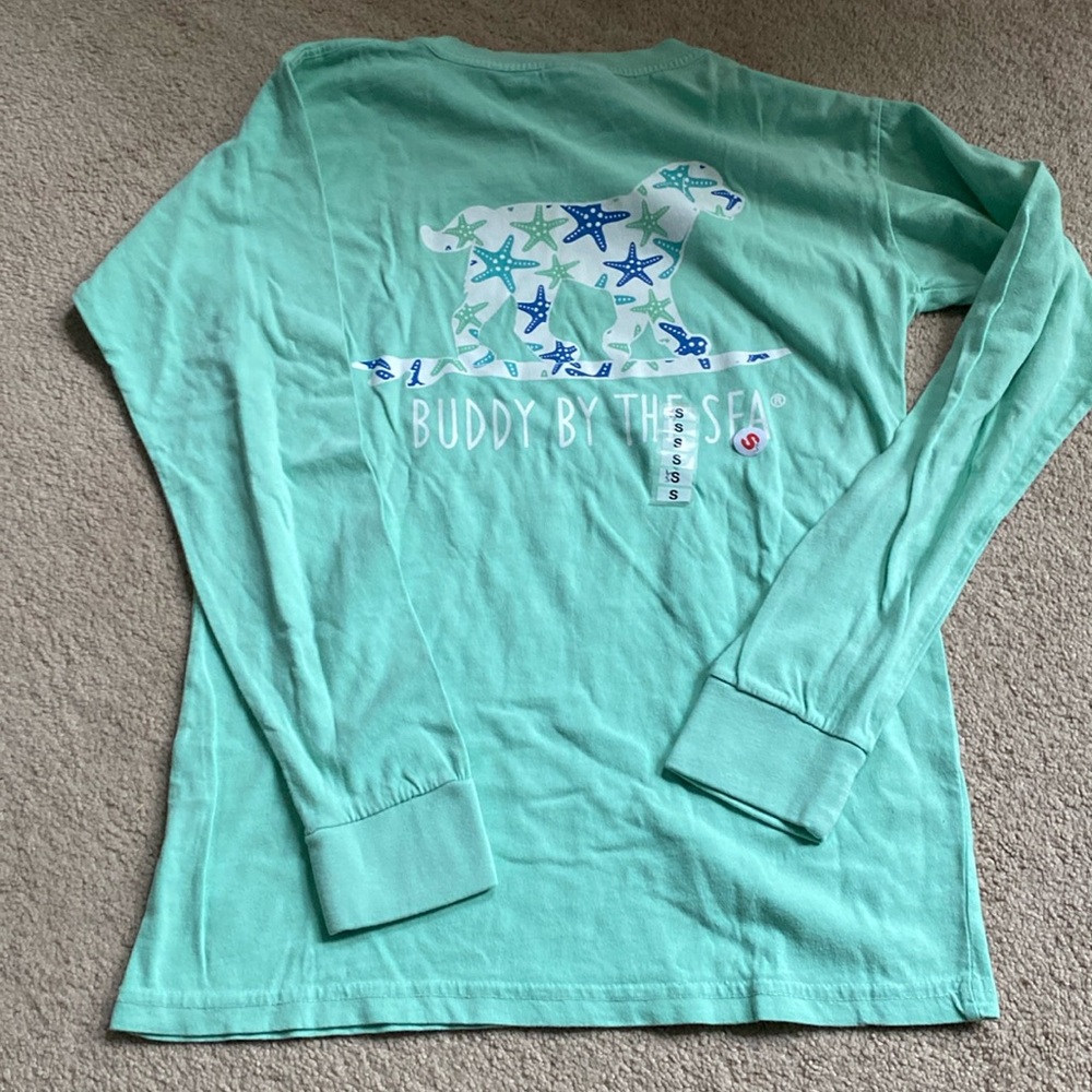 Buddy by the Sea tshirt